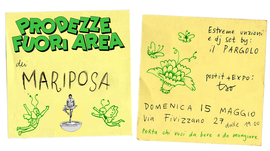 Prodezze Fuori Area dei Mariposa Prodezze Fuori Area dei Mariposa